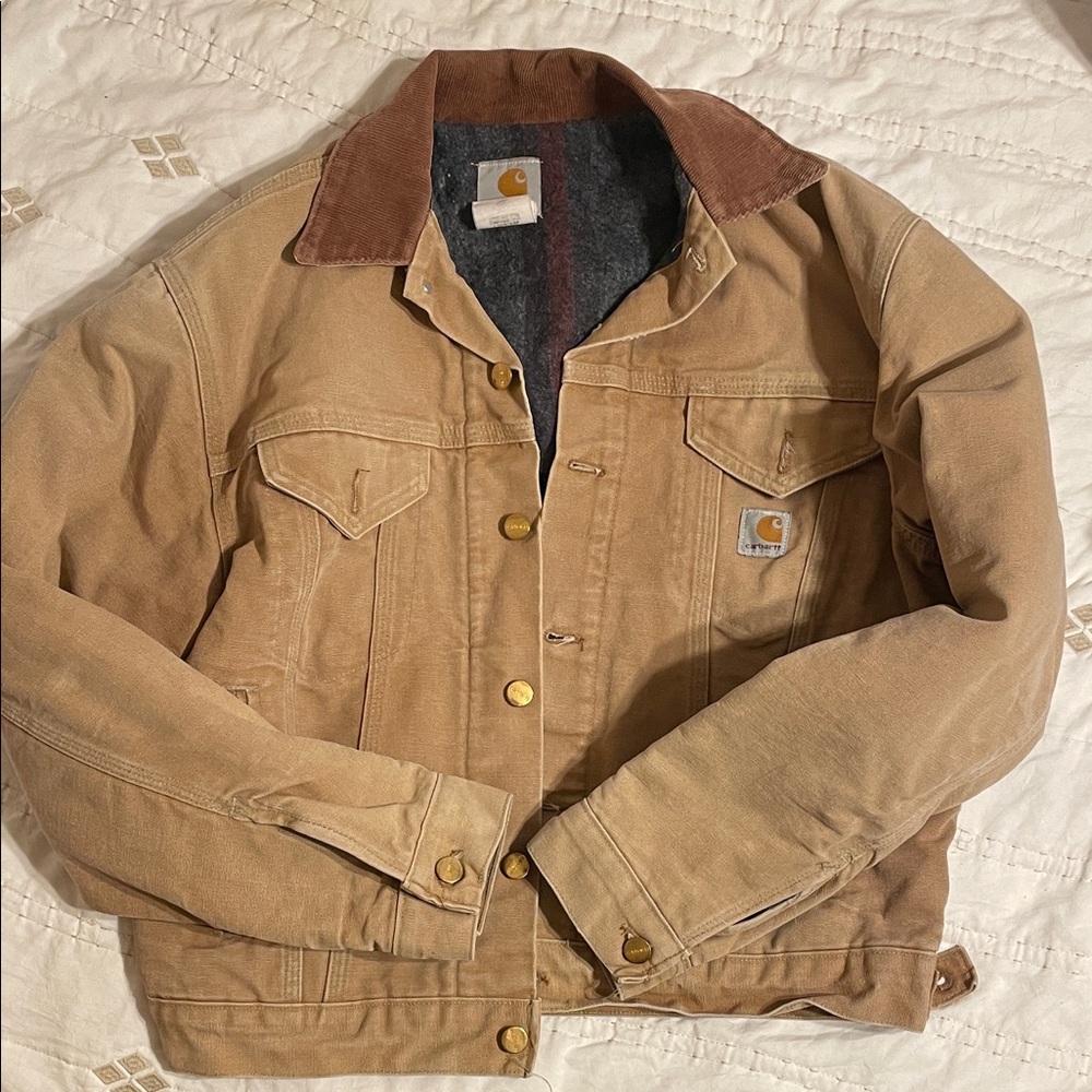 Carhartt Men's Brown Shirt Jacket